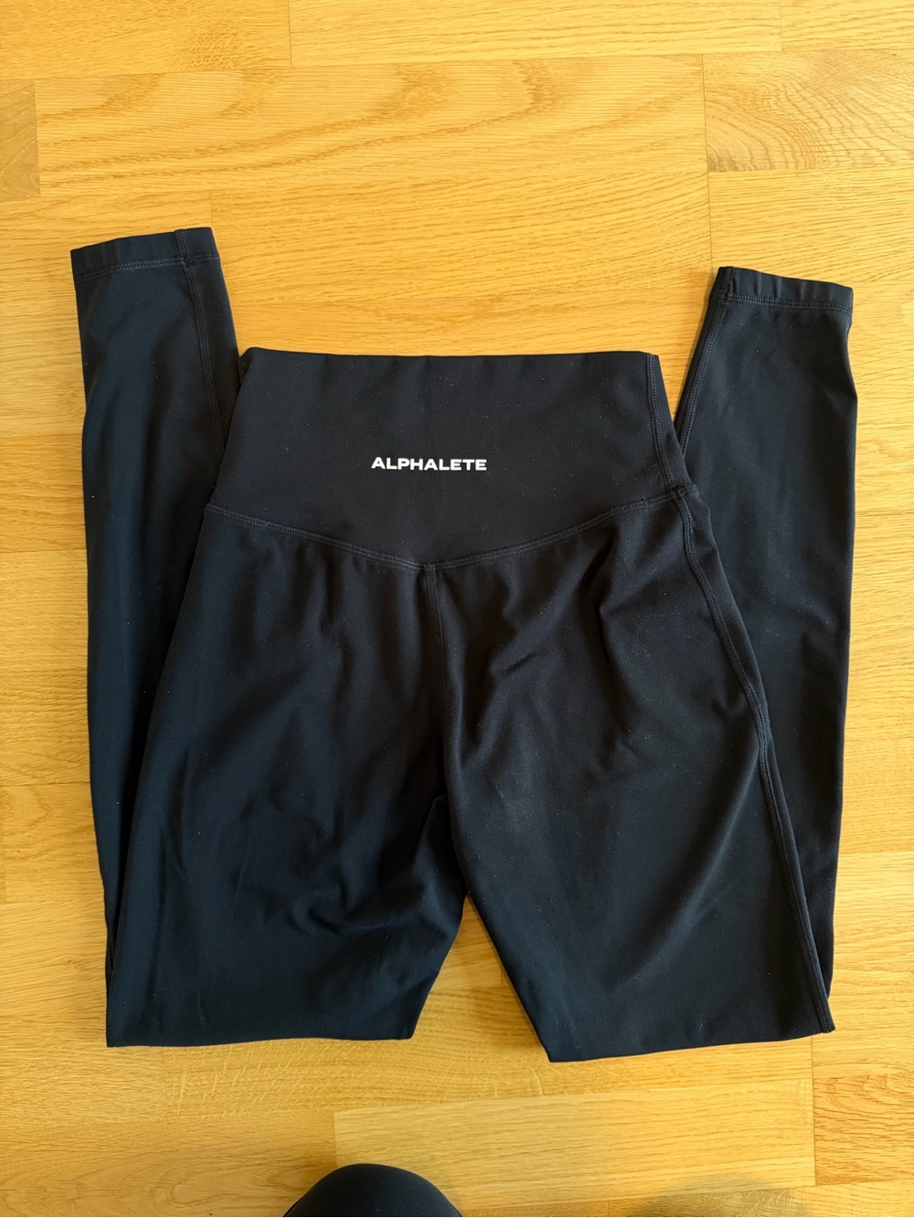 Alphalete Black High-Rise Performance Leggings